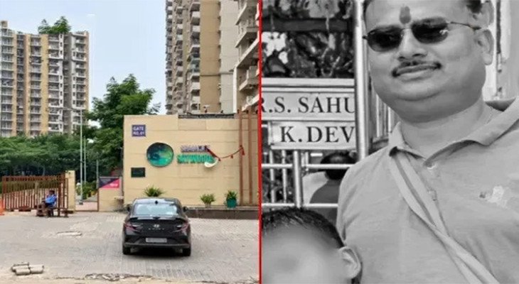 পূজার ফুল তুলতে গিয়ে ২৩ তলা থেকে পড়ে বাবা-ছেলের মর্মান্তিক মৃত্যু